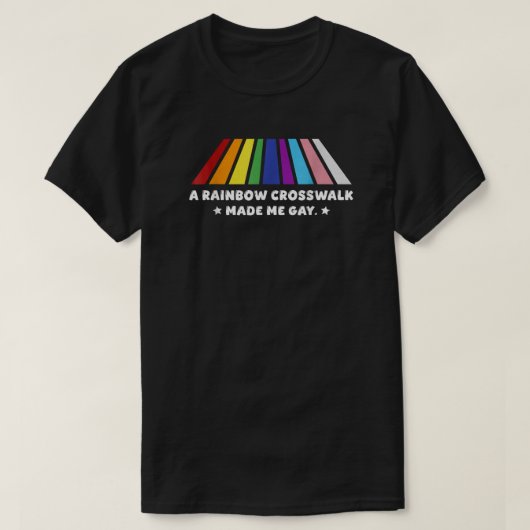 The Gay Agenda's Crosswalk Conversion Tシャツ (デザイン正面)