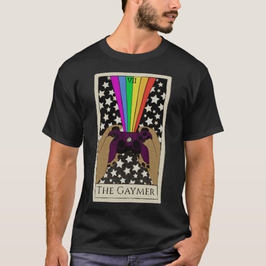 The gaymer tarot boy tシャツ (正面)