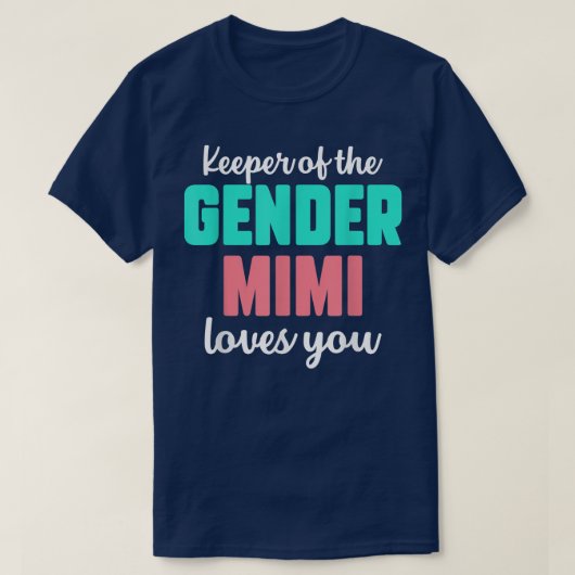 The Gender Mimi Loves You Gender おもしろい R Tシャツ (デザイン正面)