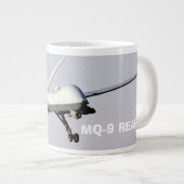 The General Atomics MQ-9 Reaper ジャンボコーヒーマグカップ (正面右)