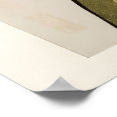 The Gentle Gaze Japanese Ukiyo-e Geisha Print ポスター (角)