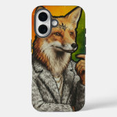 The Gentleman Fox Phone case  Case-Mate iPhoneケース (裏面)