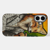 The Gentleman Fox Phone case  Case-Mate iPhoneケース (裏面 (横))