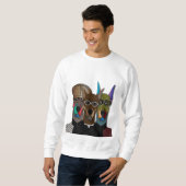 "The Gentlemen Dobermans" Artistic Sweatshirt スウェットシャツ (正面フル)