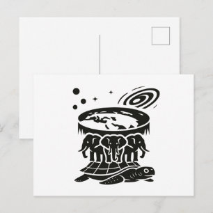 The Geocentric Universe in Symbolic Form ポストカード