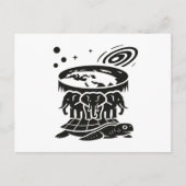 The Geocentric Universe in Symbolic Form ポストカード (正面)