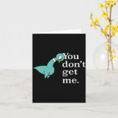 The Geon You Dont Get Me Kids Smoke G  カード (黄色い花)