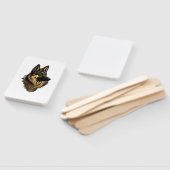 The German Shepherd 004  ハンドファン (組立なし)