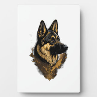 The German Shepherd 004  フォトプラーク
