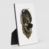 The German Shepherd 007 フォトプラーク (側面)