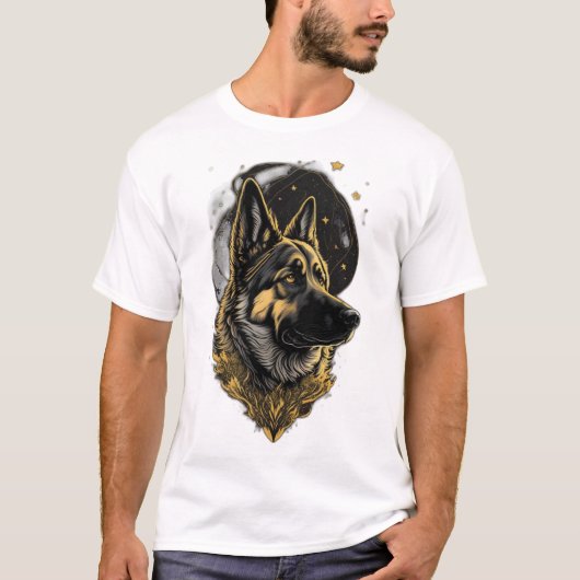 The German Shepherd 007 Tシャツ (正面)