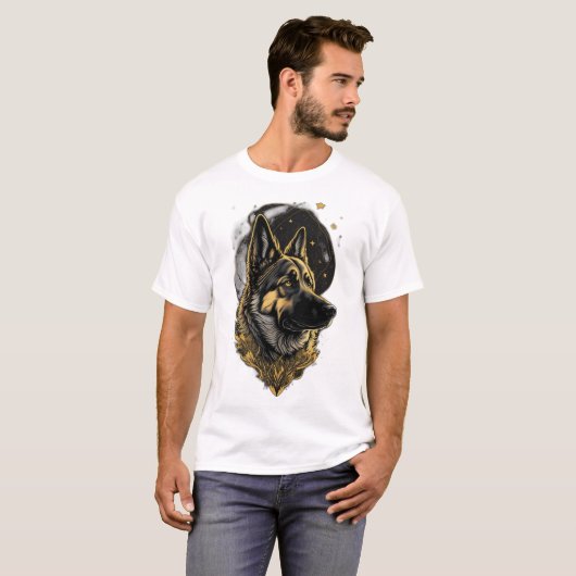The German Shepherd 007 Tシャツ (正面フル)