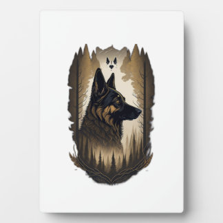 The German Shepherd 008  フォトプラーク