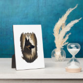 The German Shepherd 008  フォトプラーク (側面)