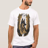 The German Shepherd 009  Tシャツ (正面)