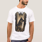 The German Shepherd 013 Tシャツ (正面)