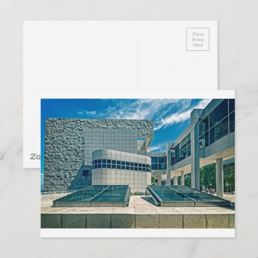 The Getty Center East Pavilion ポストカード (正面/裏面)