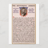 エイブラハム・リンカーン大統領のビクビー夫人への手紙 ポストカード