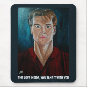 The Ghost Painting by Alfred Fox マウスパッド (正面)