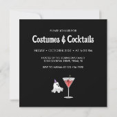 The Ghost's Costume & Cocktail Party 招待状 (裏面)