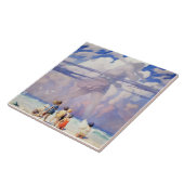 “The Giant” Fairy Art by NC Wyeth タイル (側面)