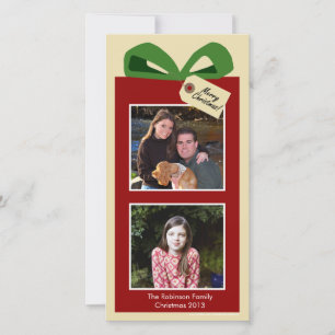 The Gift of Us Christmas Photo Cards シーズンカード
