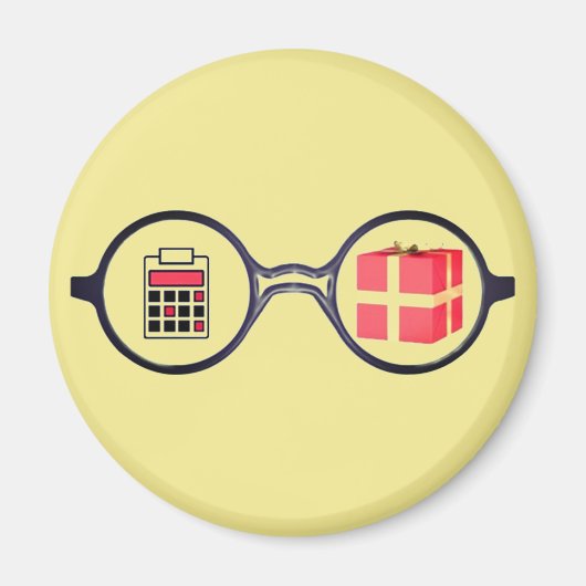 "The Gifted Accountant's Logo" マグネット (正面)