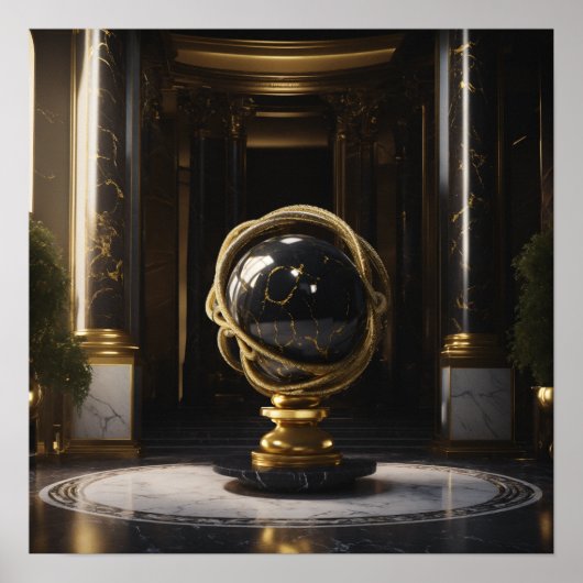 The Gilded Axis of Power Poster ポスター (正面)