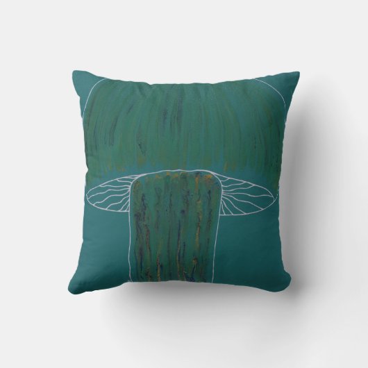 The Gilled Gentleman クッション (裏面)