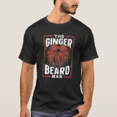 The Ginger Beard Man Ireland Gaelic Irish St. Patr Tシャツ (正面)