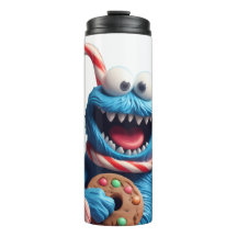 The Gingerbread Monster | Funny Christmas Art