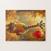 The Giraffe and the red balloon ジグソーパズル (横)