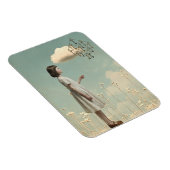 The Girl & Her Key Kite | Surreal Storybook  マグネット (右側)