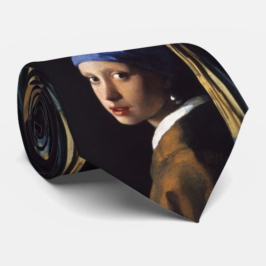 The Girl With The Pearl Earring ネクタイ (ロール)
