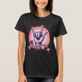 The Girls Don't Care フェミニスト Tシャツ (正面)