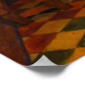 The glass of wine by Johannes Vermeer ポスター (角)