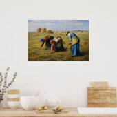The Gleaners by Jean-Francois Millet ポスター (キッチン)