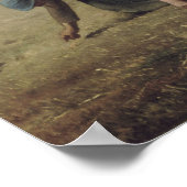 The Gleaners by Millet – ポスター (角)