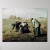 The Gleaners, Jean-Francois Millet, 1857 ポスター (正面)