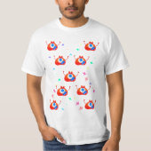 The Glitchy Stardust Monster Tシャツ (正面)
