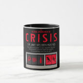 THE GLOBAL ENVIRONMENTAL CRISIS [Combo Mug] マグカップ (中央)