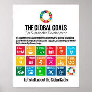 The Global Goals Poster ポスター