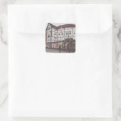 The Globe Theater – ロンドン – 英国 スクエアシール (バッグ)