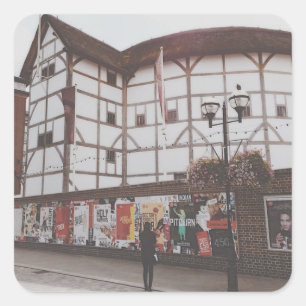 The Globe Theater – ロンドン – 英国 スクエアシール