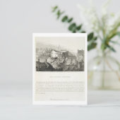 The Globe Theater, c.1647, Robert Wil発行 ポストカード (スタンド正面)