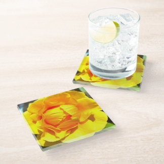 The Glorious Yellow Rose, Glass Coaster ガラスコースター