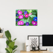 THE GLORY OF THE MORNING GLORY  ポスター (ホームオフィス)