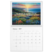 The Glory Site Bible Verse 12 month Calendar カレンダー (2月 2027)