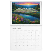 The Glory Site Bible Verse 12 month Calendar カレンダー (1月 2026)