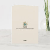 The Glow of Solitude Fireside Still Life Art Card カード (裏面)